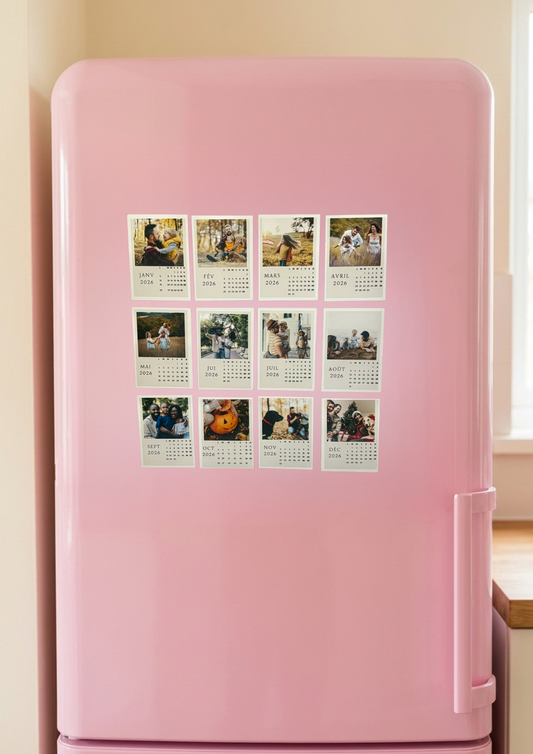 Calendrier Photo Magnetic 2026