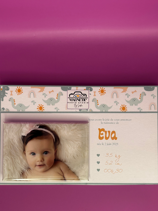 Carte de naissance Magnet